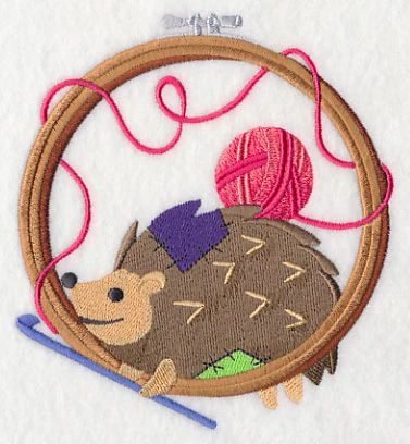 Hoop It Up Hedgehog - Crocheting - Image 3