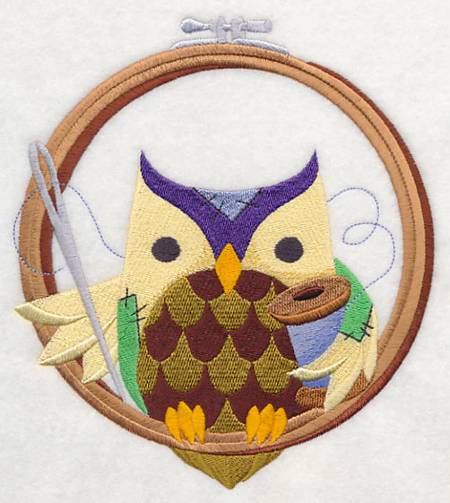 Hoop It Up Owl