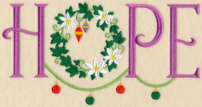 Hope Wreath Word - Image 2