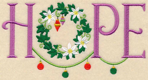 Hope Wreath Word - Image 4