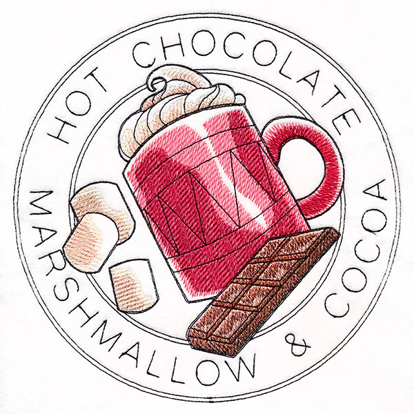 Hot Chocolate & Marshmallows Stamp - Image 11