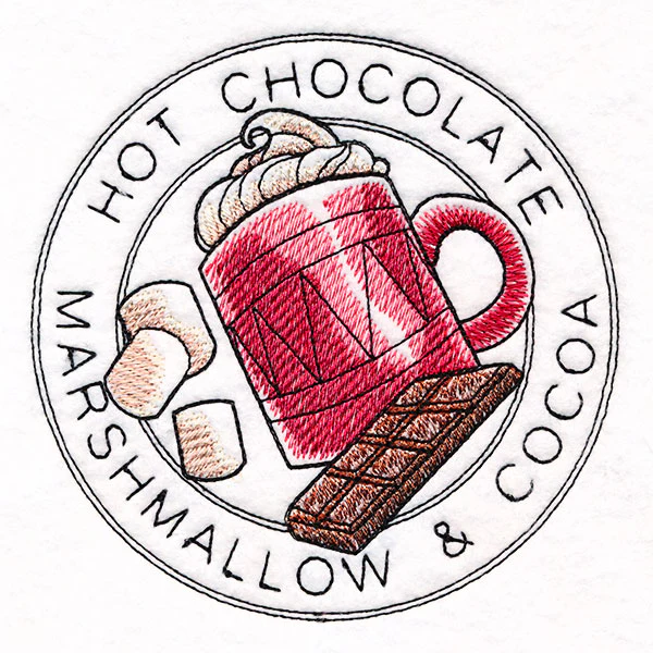 Hot Chocolate & Marshmallows Stamp - Image 7