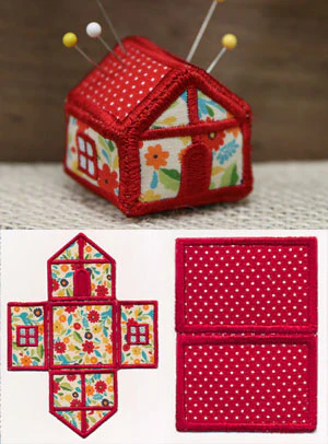 House Pincushion (In-the-Hoop) - Image 2