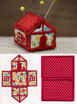 House Pincushion (In-the-Hoop) - Image 3