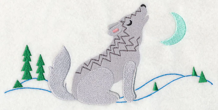 Howling Arctic Wolf - Image 2