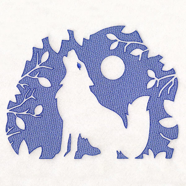 Howling Wolf (Embossed) - Image 11