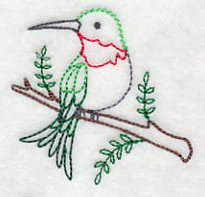 Hummingbird Fancy 2 (Vintage) - Image 2