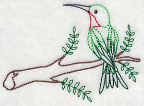 Hummingbird Fancy 5 (Vintage) - Image 2