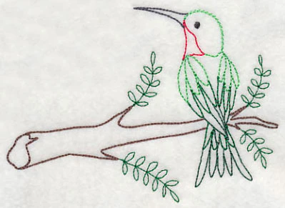 Hummingbird Fancy 5 (Vintage) - Image 3