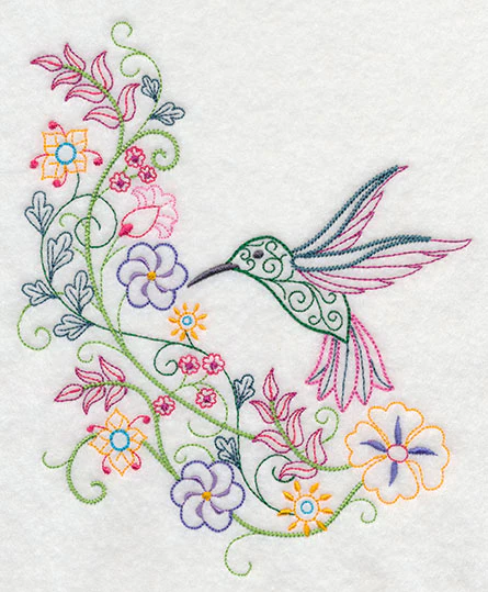 Hummingbird Flourish - Image 2