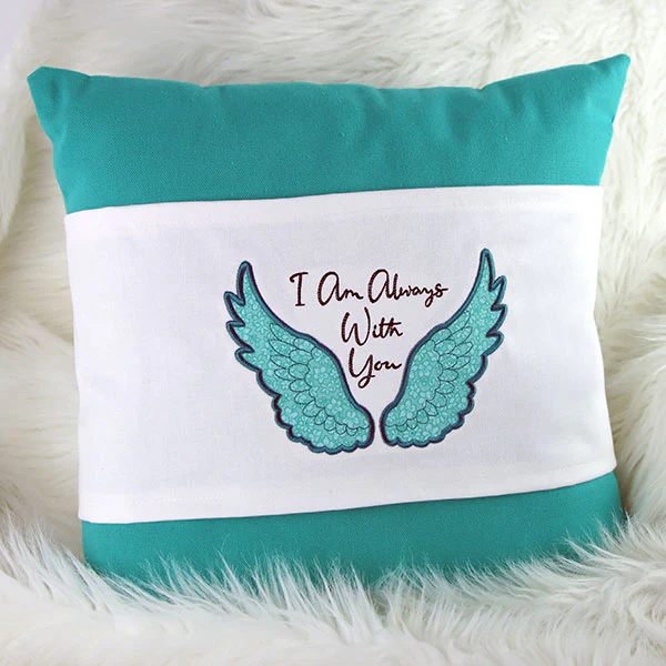 I Am Always With You Angel Wings (Applique) - Image 2