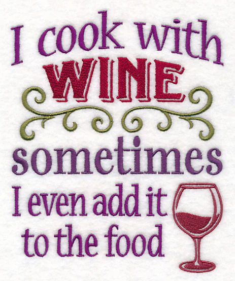 I Cook With Wine - Image 2