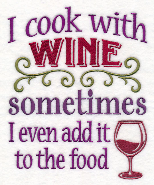 I Cook With Wine - Image 5
