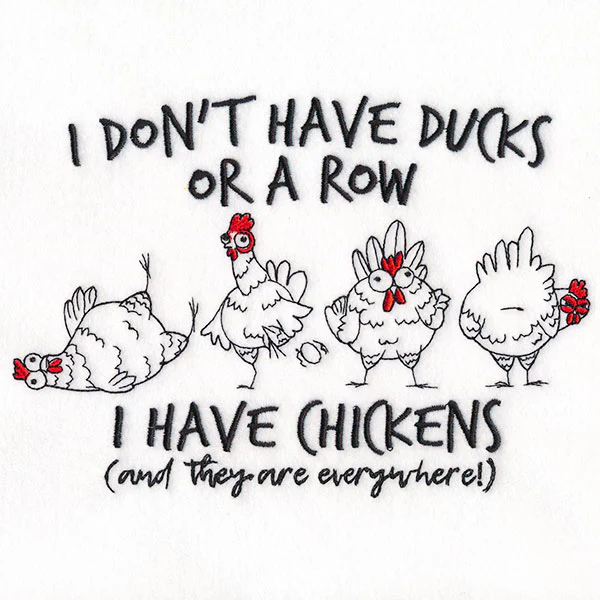 I Don't Have Ducks, I Have Chickens - Image 3
