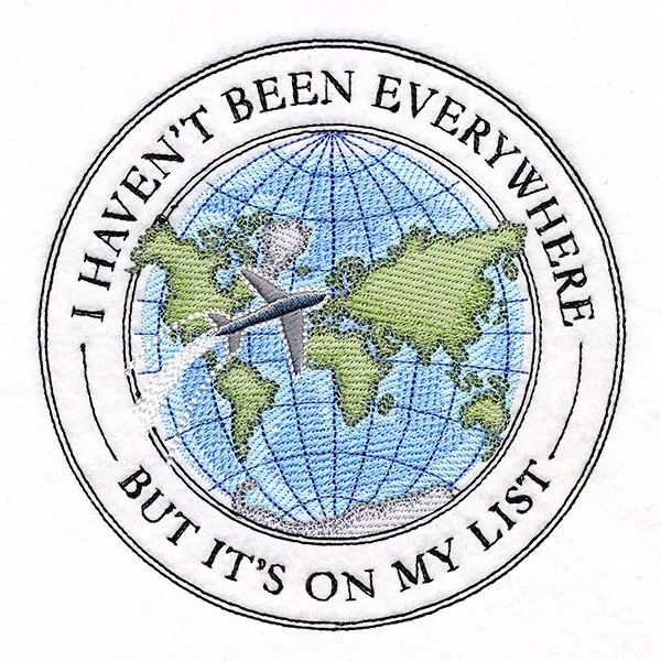 I Haven't Been Everywhere, But It's On My List Stamp - Image 5