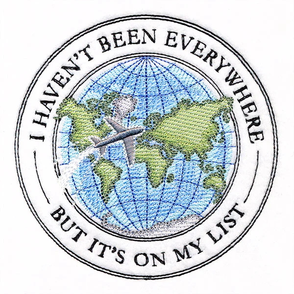 I Haven't Been Everywhere, But It's On My List Stamp - Image 7