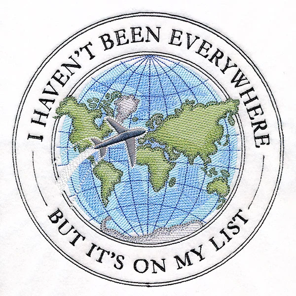 I Haven't Been Everywhere, But It's On My List Stamp - Image 9