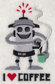 I Love Coffee Robot - Image 2