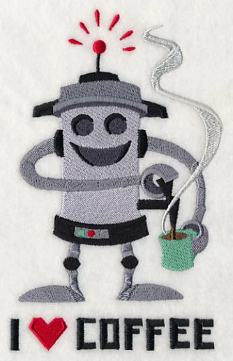 I Love Coffee Robot - Image 3