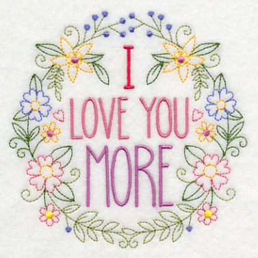 I Love You More Wreath - Image 4