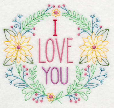 I Love You Wreath - Image 4