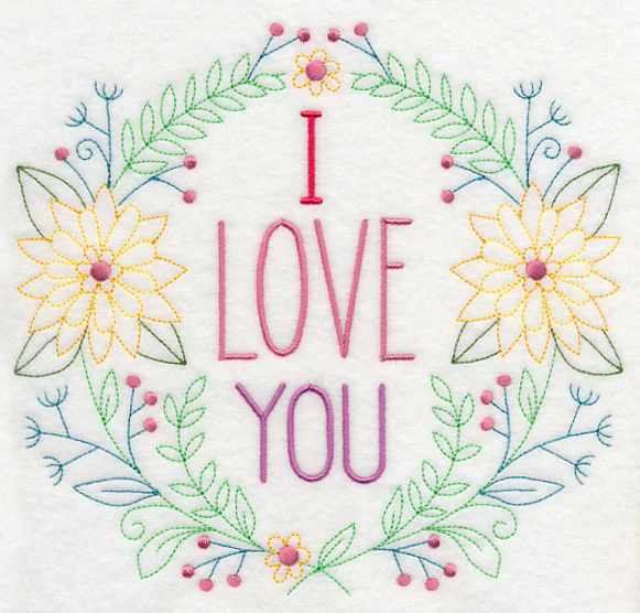 I Love You Wreath - Image 6