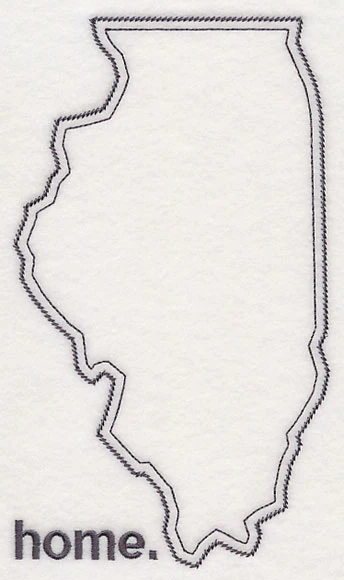 Illinois Outline (Vintage) - Image 2