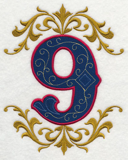 Illuminated Number 9 (7.8 inch) - Image 2