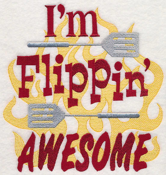I'm Flippin' Awesome - with Flames - Image 6