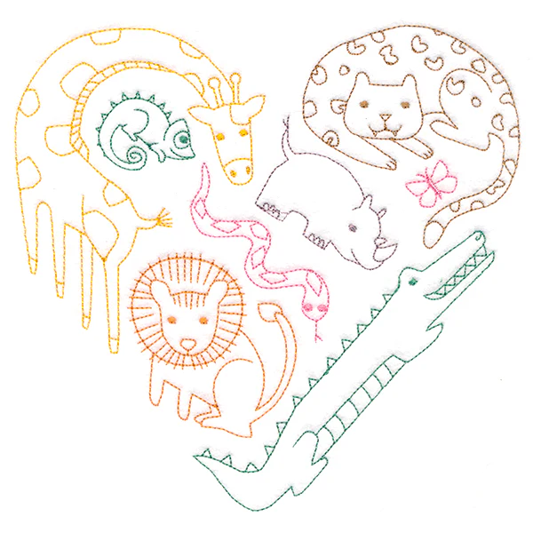 I'm Wild for You Safari Heart - Image 2