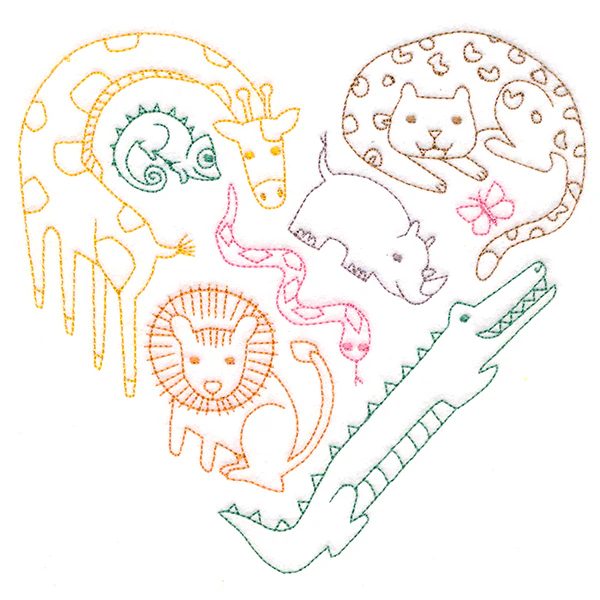 I'm Wild for You Safari Heart - Image 3
