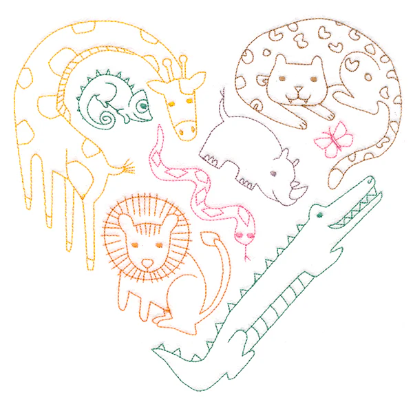 I'm Wild for You Safari Heart - Image 6
