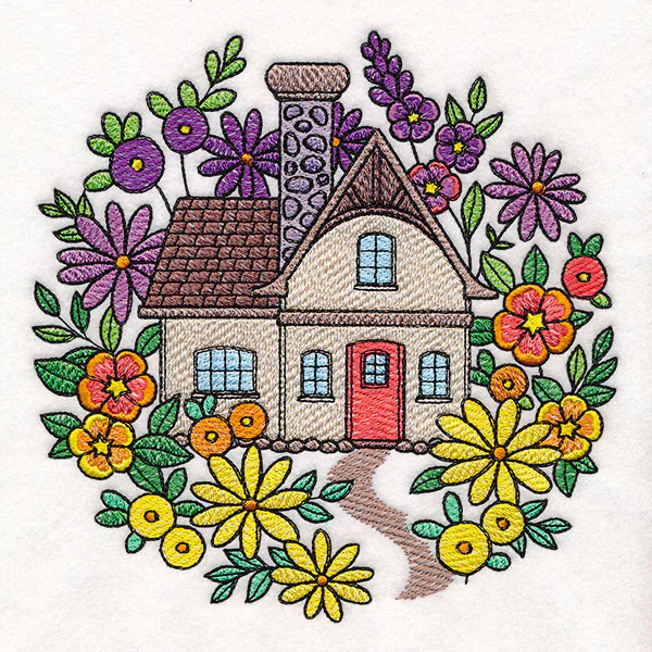 In Bloom Cottage Scene - Image 8