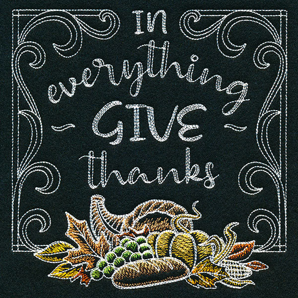 In Everything Give Thanks Chalkboard - Image 3