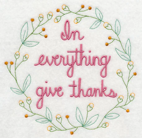 In Everything Give Thanks Wreath - Image 3