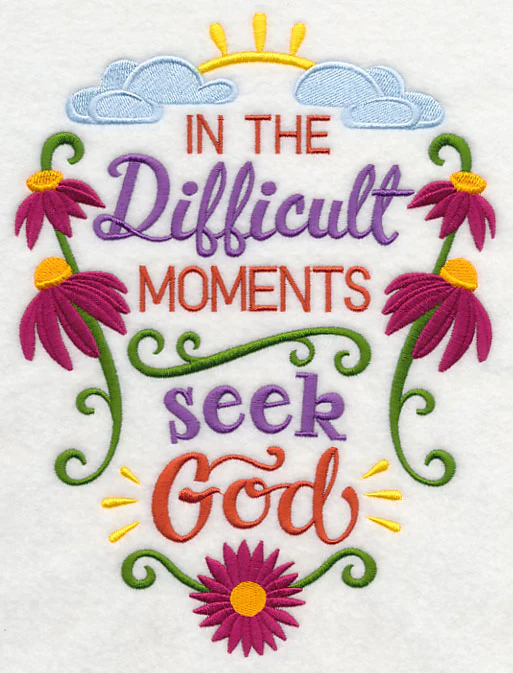 In the Difficult Moments Seek God - Image 4