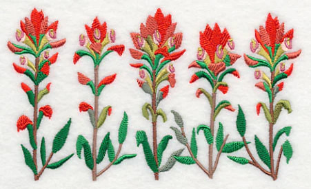 Indian Paintbrush Border - Image 4