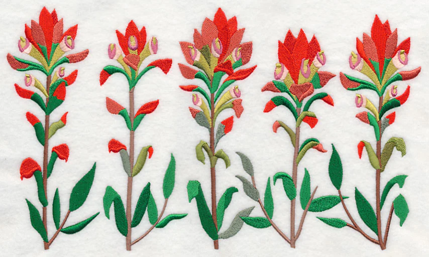 Indian Paintbrush Border - Image 5