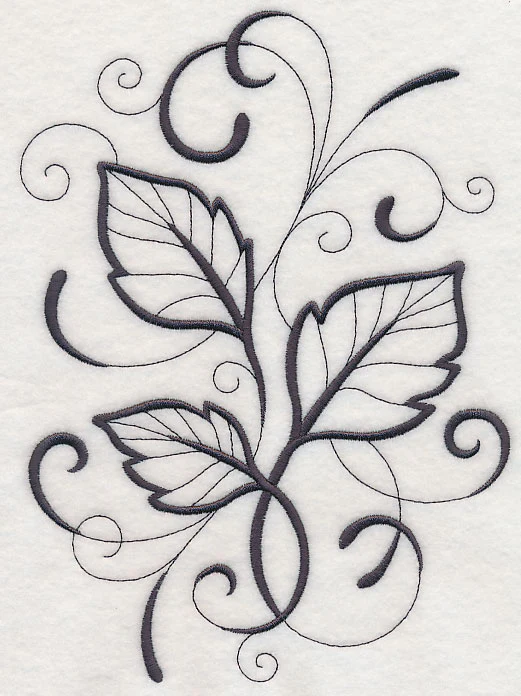Inky Birch Leaves - Image 6