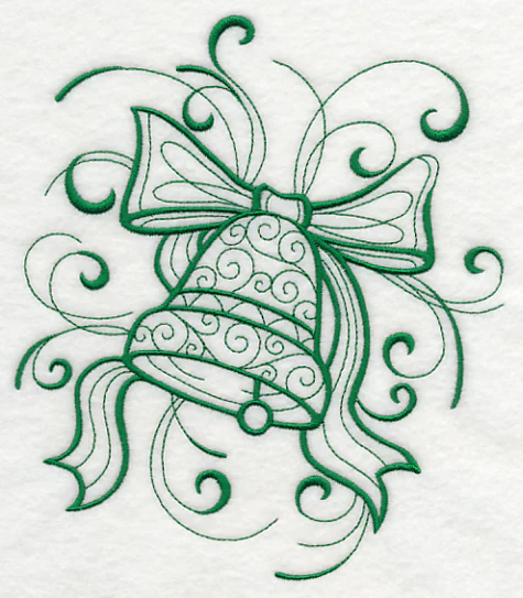 Inky Christmas Bell - Image 2