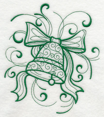 Inky Christmas Bell - Image 3