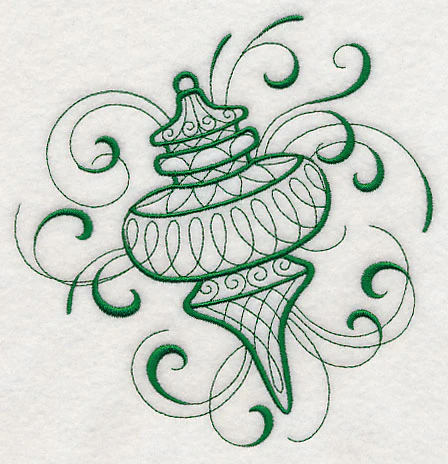 Inky Christmas Ornament 1 - Image 3
