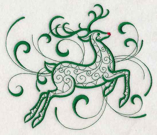 Inky Christmas Reindeer - Image 2