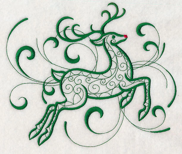 Inky Christmas Reindeer - Image 6