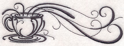 Inky Coffee Cup Border - Image 2
