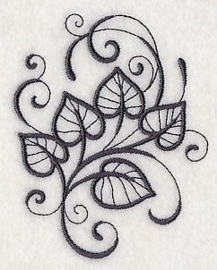 Inky Cottonwood Leaves - Image 5