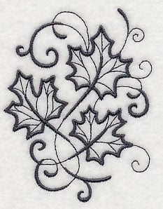 Inky Maple Leaves - Image 5