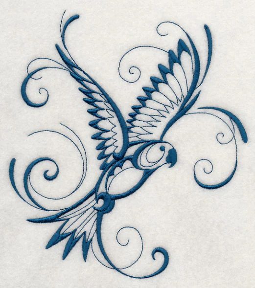 Inky Parrot
