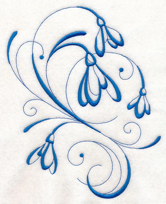Inky Snowdrops - Image 6