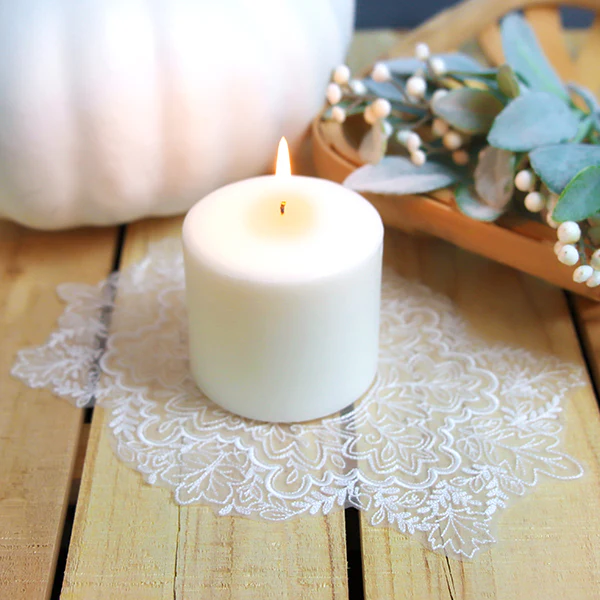 Intricate Autumn Doily (Organza) - Image 4